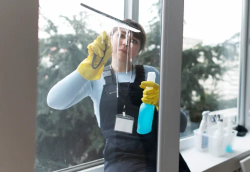 Nettoyage de vitres intérieures et extérieures à Servoz